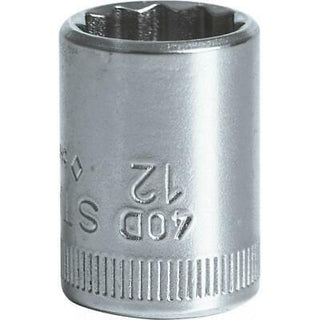 Stahlwille 01030012 40D Bi-Hex 12-pt Socket 12 mm x 1/4 Inch Drive