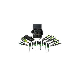 Greenlee 0159-24 Electricians Tool 16 Piece Kit, Metric