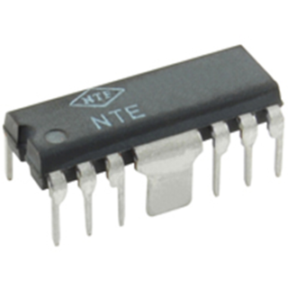 NTE Electronics NTE807 INTEGRATED CIRCUIT TV SOUND CHANNEL 1W 16 LEAD DIP