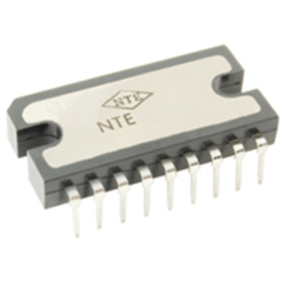 NTE Electronics NTE1367 INTEGRATED CIRCUIT 2.3W TO 5W(4.6W-15W BTL) 18-LAD