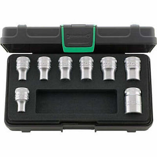 Stahlwille 96033704 50TX/8 1/2" External TORX® Socket Set, 8-pcs