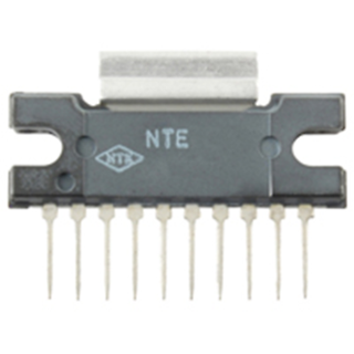 NTE Electronics NTE1392 INTEGRATED CIRCUIT 7 WATT AUDIO POWER AMP 10-LEAD SIP