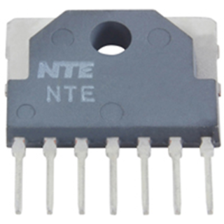 NTE Electronics NTE7153 IC - VERTICAL DEFLECTION OUTPUT CIRCUIT 7-LEAD SIP