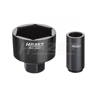 Hazet 4937-105/2 Commercial vehicle axle nut socket set DAF, RENAULT, Volvo