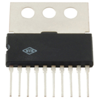 NTE Electronics NTE1081A INTEGRATED CIRCUIT PO=4.8W 10-LEAD SIP AUDIO POWER AMP