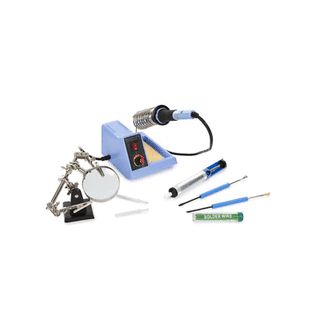 Velleman VTSS4NSET Soldering Station Kit with Adjustable Temperature - 40-48 W