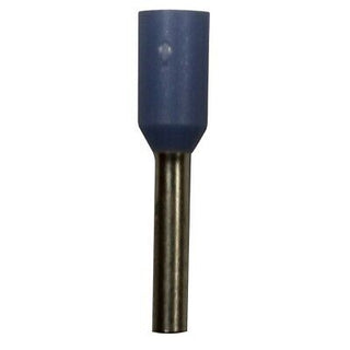 Eclipse 701-098 Wire Ferrule, Blue, AWG 20, 8 mm Barrel, 500 per Bag