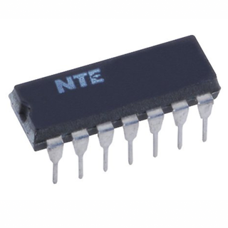 NTE Electronics NTE9666 IC HTL 75 NS TRIPLE LEVEL TRANSISTOR 14 LEAD DIP