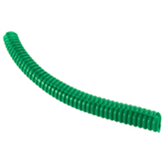 NTE Electronics 04-SL.250-G-10 SPLIT LOOM 1/4" DIA. GREEN POLYETHYLENE 10'