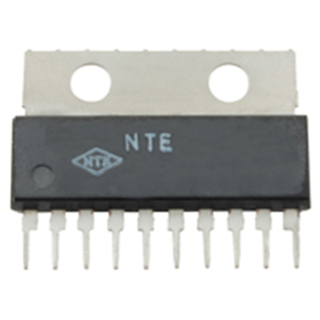 NTE Electronics NTE1388 INTEGRATED CIRCUIT 5.8 WATT AUDIO POWER AMP 12-LEAD