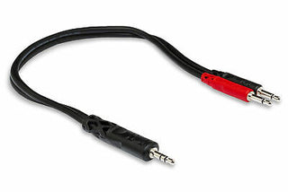 Hosa Stereo 3.5mm TRS to Dual 3.5mm TS - SP-YMM-152