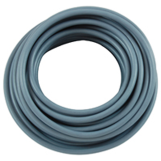 NTE Electronics WA08-08-10 HOOK UP WIRE AUTOMOTIVE 8 GAUGE GRAY STRANDED 10'