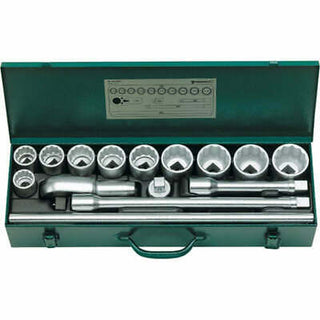 Stahlwille 96054101 55a/10/5 3/4" Drive Hex Socket Set, 15 Pcs