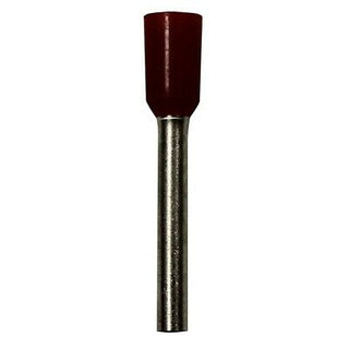 Eclipse 701-117 Wire Ferrule, Red, AWG 18, 12 mm Barrel, 500 per Bag