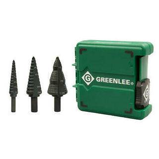 Greenlee GSBSET3 Step Bit Set (#1, #4, #9)