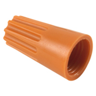 NTE Electronics 76-WN16L Wire Connector Twist-on 22-14awg Pvc Orange 50/pkg