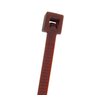 NTE Electronics 04-07501 CABLE TIE 50 LB. STANDARD 7.5" BROWN 100/BAG