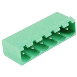 NTE Electronics 25-E1300-06 Terminal Block 6 Pole 5.08mm Pitch 300V 15A PC Mount