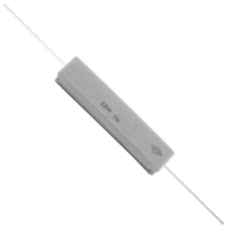 NTE Electronics 25W6D8 RESISTOR 25 WATT CERMET WIREWOUND FLAMEPROOF 6.8 OHM