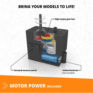 Engino ENG-5030 Inventor 50 Model Motorized Set