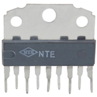 NTE Electronics NTE7135 IC VERTICAL DEFLECTION POWER AMP FOR MONITORS 9-LEAD SIP