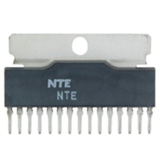 NTE Electronics NTE7207 IC 5W DUAL POWER AMPLIFIER FOR RADIO CASSETTE PLAYERS