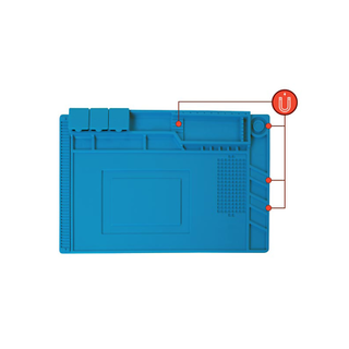 Velleman AS11 SILICONE SOLDERING MAT - 450 x 300 mm