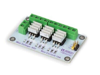 Velleman WPM357 HIGH POWER MOSFET MODULE (IRF540NS) - 3 CHANNELS