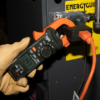 Klein Tools CL120 Digital Clamp Meter, AC Auto-Ranging 400 Amp