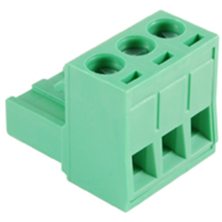 NTE Electronics 25-E800-03 Terminal Block 3 Pole 5.00mm Pitch 300V 15A Plug