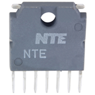 NTE Electronics NTE7158 IC-DEFLECTION CIRCUIT POWER AMP FOR COLOR TV 7-LEAD SIP