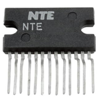 NTE Electronics NTE7230 IC-2 X 8W STEREO AUD AMP W/DC VOLUME CONTROL 13 LEAD SIP