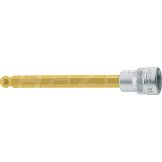 Hazet 8801KK-7 10mm (3/8") 7-7 Hexagon TiN Screwdriver Socket