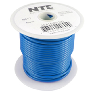 NTE Electronics  WA14-05-20 HOOK UP WIRE AUTO 14 GAUGE GREEN STRANDED 20'