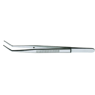 Stahlwille 77510001 13131 Tweezers, Bent, Blunt-Tip