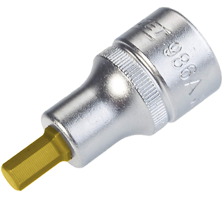 Hazet 986A-1/4 1/4 Hexagon 1/2 Square Screwdriver Socket