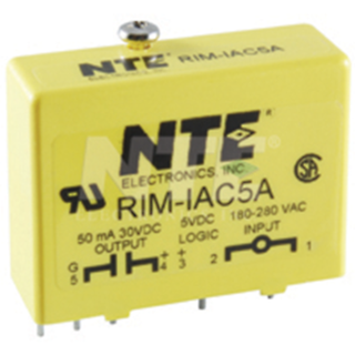 NTE Electronics RIM-IAC24A INPUT DIGITAL MODULE 240VAC INPUT 24V