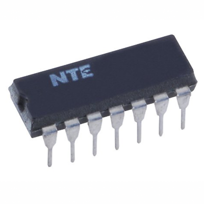 NTE Electronics NTE1580 INTEGRATED CIRCUIT IF AMP AND DETECTOR 14-LEAD DIP VCC=1