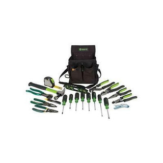 Greenlee 0159-23 Journeyman's Tool Kit, Metric, 21 Piece