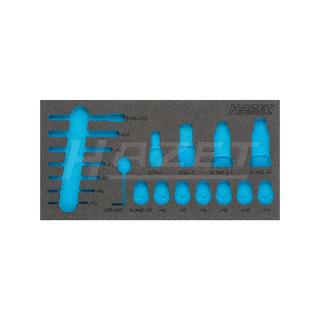 Hazet 163-336L  2-component soft foam insert