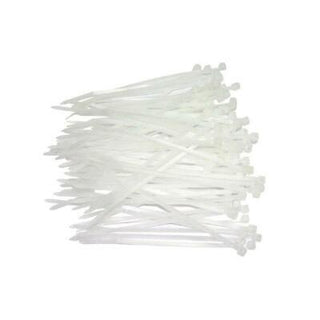 Eclipse 902-014 Cable Tie, 7-1/2" x 1/5", Neutral, 100 Pcs