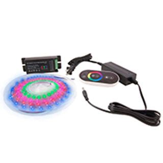 NTE Electronics 69-53RGB-WRKIT LED STRIP KIT RGB 16.4FT IP65 150(5050)LEDS 12V