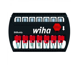 Wiha Tools 76892 8 Piece BitBuddy MaxxTor Impact Bit Set