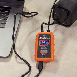 Klein Tools ET920 USB Digital Meter, USB-A and USB-C