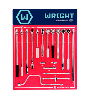 Wright Tool D946 17 Piece 1/2" Drive Handles And Attachments