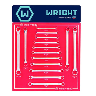 Wright Tool D942 Fractional 12-Point Double Box End Wrenches