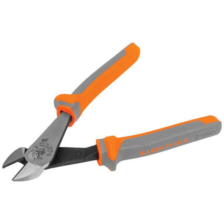 Klein Tools 2288RINS Diagonal Cutting Pliers, Insulated, High Leverage, 8-Inch