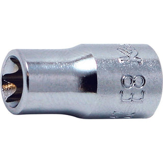 Ko-ken 2425-E8 TORX® 1/4"Sq. Drive Socket E8, L.22 mm