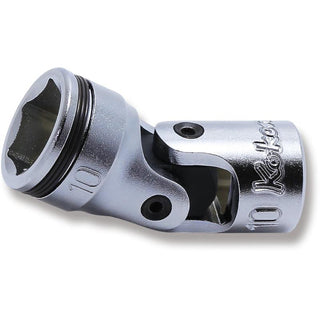 Ko-Ken 2441M-10 Universal Socket 10 MM Nut Grip 32.5 MM 1/4 Sq. Drive