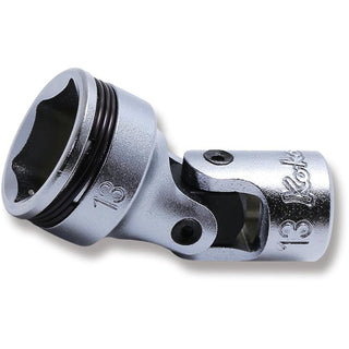 Koken 2441M-13 Universal Socket 13 MM Nut Grip 35 MM 1/4 Sq. Drive